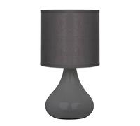 Maison by Premier Table Lamp Bulbus Ceramic Grey H:26cm