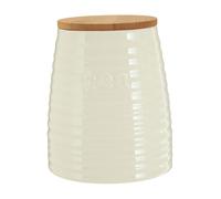 Maison by Premier Winnie Cream Dolomite Tea Canister Premier Housewares Cream One Size