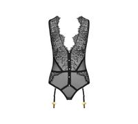 Maison Close Inspiration Divine floral-lace body - Black S-M-L-XL