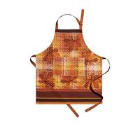 Maison d' Hermine 100% Cotton Apron for women with Pocket Kitchen Chef Autumn Apron for Men Cooking Gardening Server Waitress Maid - (Thanksgiving Tartan, 85 cm x 70 cm)