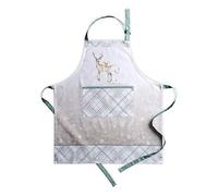 Maison d' Hermine 100% Cotton Apron for women with Pocket Kitchen Chef Autumn Apron for Men Cooking Gardening Server Waitress Maid - (Deer in The Woods, 85 cm x 70 cm)
