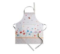 Maison d' Hermine 100% Cotton Apron for women with Pocket Kitchen Chef Spring/Summer Apron for Men Cooking Gardening Server Waitress Maid - (Summer Whisper, 85 cm x 70 cm)