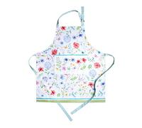 Maison d' Hermine 100% Cotton Apron for women with Pocket Kitchen Chef Spring/Summer Apron for Men Cooking Gardening Server Waitress Maid - (Just Floral, 85 cm x 70 cm)
