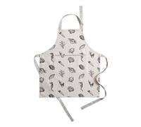 Maison d' Hermine Apron for women with Pocket 100% Cotton 70 cm x 80 cm 1 Piece Adjustable Neck Strap & long ties Apron Men, Chef, Wedding, Cooking, Gardening, Server (At The Seaside)