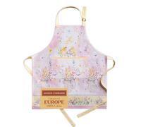Maison d' Hermine Apron for women with Pocket 100% Cotton 85 cm x 70 cm 1 Piece Adjustable Neck Strap & long ties Apron Men, Chef, Wedding, Cooking, Gardening, Server Spring/Summer (Easter Zest)