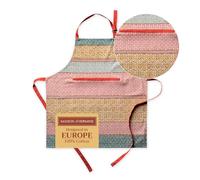 Maison d' Hermine Apron for women with Pocket 100% Cotton 85 cm x 70 cm 1 Piece Adjustable Neck Strap & long ties Apron Men, Chef, Wedding, Cooking, Gardening, Server Spring/Summer (Provence)