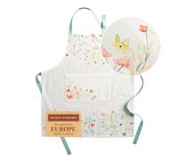 Maison d' Hermine Aprons for women with Pocket 100% Cotton (Pack of 1)