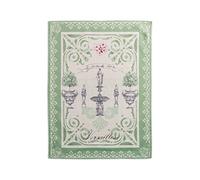 Maison d' Hermine Dishcloths 100% Cotton Multi-Purpose Set of 2 Easter Dish Cloth for Kitchen, Holiday, Dinner, Wedding & Dining, Jardin Du Roy - Spring/Summer (50cm x 70cm)