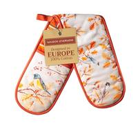 Maison d' Hermine Double Oven Mitts 100% Double Cotton Oven Glove 18 x 89cm