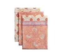 Maison d' Hermine Kitchen Towels Set of 3 100% Cotton 70 CM x 50 CM Reusable Cloth Tea Dish Towels Absorbent with Hanging Loop for Kitchen Dining Christmas Decorations (Harvest Festival)