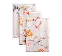 Maison d' Hermine Kitchen Towels Set of 3 100% Cotton 70 CM x 50 CM Reusable Cloth Tea Dish Towels Absorbent with Hanging Loop for Kitchen, Dining, Cocktail Parties (Kelim - Prairie)