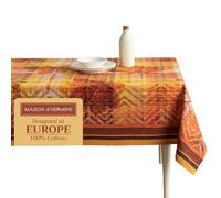 Maison d' Hermine Rectangle Table Cloth Reusable 100% Cotton 140cm x 230cm
