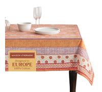 Maison d' Hermine Table Cloth Rectangle Table 100% Cotton 60 x 108 Inches Fall Tablecloth Reusable Everyday Use for Thanksgiving Christmas Decorations Dining Farmhouse Party (Harvest Festival)