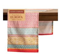 Maison d' Hermine Table Runner 50 cm x 150 cm 100% Cotton Decorative Washable Easter Table Runner for Kitchen, Party, Wedding, Restaurant and Camping, Provence - Spring/Summer