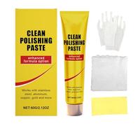 Maison De Jeu Animaux Domestiques Nains Rust Remover for Stainless Steel, 60 g, Deep Cleaning, Long-Term Cream, Maison Habitat Pour Bureau Domicile Balcon Chambre Séjour