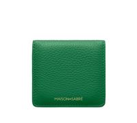 MAISON de SABRÉ leather compact mirror - Green One Size
