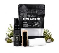 Maison de Sneaks Sneaker Cleaning Set | Cleaning Foam with Premium Brush & Cloth | Deep Cleaning for White Trainers | Effective Against Dirt, Stains & Odours | Ideal for All Materials
