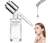 Maison Deep Collagen Serum, Maison Cosmetics Deep Collagen Peptide Serum | Anti-ageing collagen serum for smoothing fine lines and wrinkles, moisture and firming skin care for all skin types (30 ml)