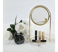 Maison des Cadeaux Marble Countertop Vanity Mirror