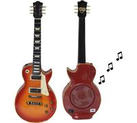 Maison des Cadeaux Sunburst Les Paul Guitar-Style Portable Speaker