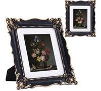 Maison Des Cadeaux Victorian Ornate Photo Frame (8X10, Black)