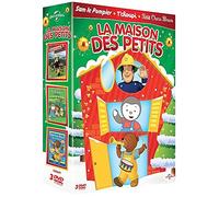 Maison des petits - Coffret : Sam le pompier, les règles de sécurité + T'choupi, la balade en forêt + Petit Ours Brun fait des farces