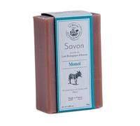Maison du Savon de Marseille - French Soap made with Fresh Organic Donkey Milk - Monoi Fragrance - 115 Gram Bar