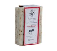 Maison du Savon de Marseille - French Soap made with Fresh Organic Donkey Milk - Red Wine Fragrance - 115 Gram Bar