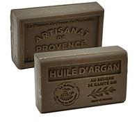 Maison du Savon de Marseille - French Soap made with Organic Shea Butter - Argan Oil Fragrance - 60 Gram Bar