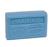 Maison du Savon de Marseille - French Soap made with Organic Shea Butter - Scent of the Sea - 125 Gram Bar