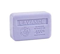 Maison du Savon de Marseille - Moisturising French Soap made with Organic Shea Butter - Lavender Fragrance - Nourishing Bath & Body Bar - 250g
