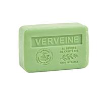 Maison du Savon de Marseille - Moisturising French Soap made with Organic Shea Butter - Verbena Fragrance - Nourishing Bath & Body Bar - 250g