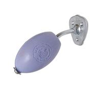 Maison du Savon de Marseille - Rotating Wall Mounted Soap Holder - Durable Brushed Matt Steel Finish with 270 Gram Soap (Lavender)