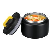 MAISON HUIS 8oz Soup Thermo Wide Mouth Vacuum Insulated Thermo Food Jar, Leak Proof Stainless Steel Thermo for Hot&Cold Food Kids Food Lunch Soup Container for School Travel
