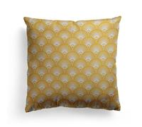 Maison Jean-Vier Pillows covers Bilbatu in Yellow 40x40 cm