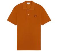 Maison Kitsune Bold Fox Head Patch Polo - Tobacco - MM00210KJ-P261 FX