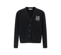 MAISON KITSUNE 'Fox Head' Cardigan M