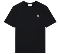 Maison Kitsune Fox Head Patch T-Shirt - Black - 104KJ08-BLK FOX HEAD