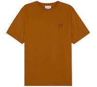 Maison Kitsune Fox Head Patch T-Shirt - Tobacco - MM00127-P261 FOX HD
