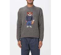 MAISON KITSUNÉ Sweater Men color Grey - Size: XL - male