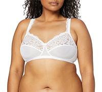 Maison Lejaby Women's Non-Wired Plain Bra, White, 34BB
