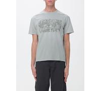 MAISON MARGIELA Abstract Print Cotton T-shirt with Four Stitches - Size: L - male