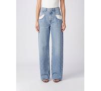 MAISON MARGIELA Cotton Denim Straight Jeans - Size: 42 - female