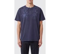 MAISON MARGIELA Cotton T-Shirt with Numeric Logo and Dropped Shoulders - Size: XL - male