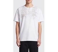 MAISON MARGIELA Cotton T-Shirt with Numeric Logo and Dropped Shoulders - Size: XS - male