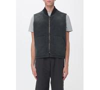 MAISON MARGIELA Cotton Waistcoat with Bomber Collar and Elasticated Hem - Size: 48 - male