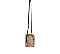 Maison Margiela drawstring-fastening suede bucket bag - Neutrals One Size