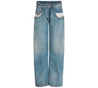 Maison Margiela Exposed-pocket Straight-leg Jeans - Denim - 25 (W25 / UK6 / XS)
