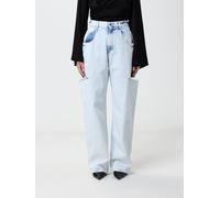 MAISON MARGIELA High-Waisted Wide Leg Denim Jeans - Size: 25 - female