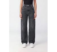 MAISON MARGIELA High-Waisted Wide-Leg Distressed Denim Jeans - Size: 36 - female